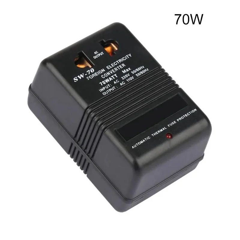 【Must-Haves】100W Step-Up Or Down Voltage Converter Transformedual Voltage Transformer Power Converter, Easy To Use Durable