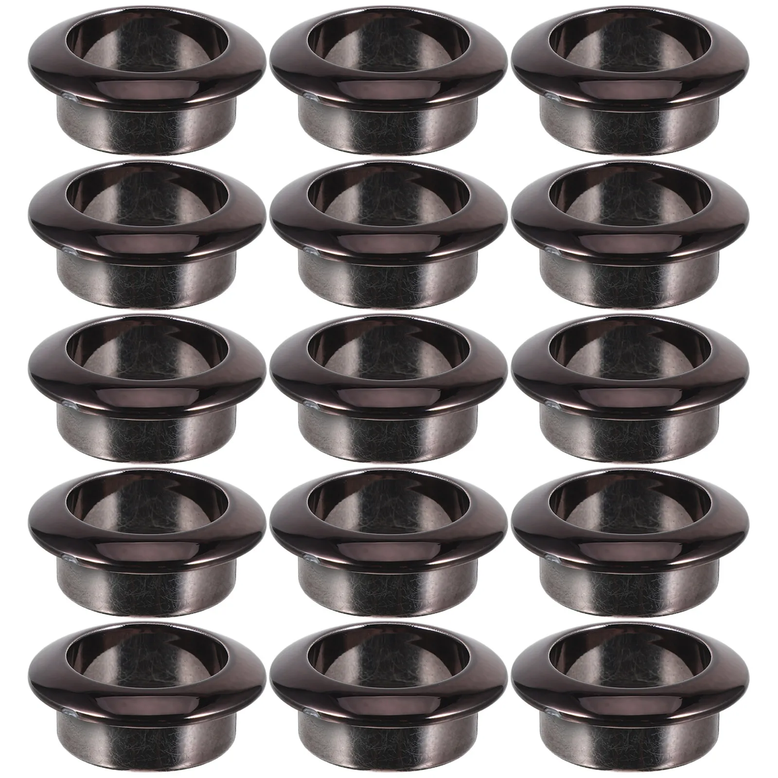 

20 шт. черных круглых втулок для кабельных отверстий в офисном столе, 25 мм, для аккуратной организации кабелей и прокладки проводов под мебелью