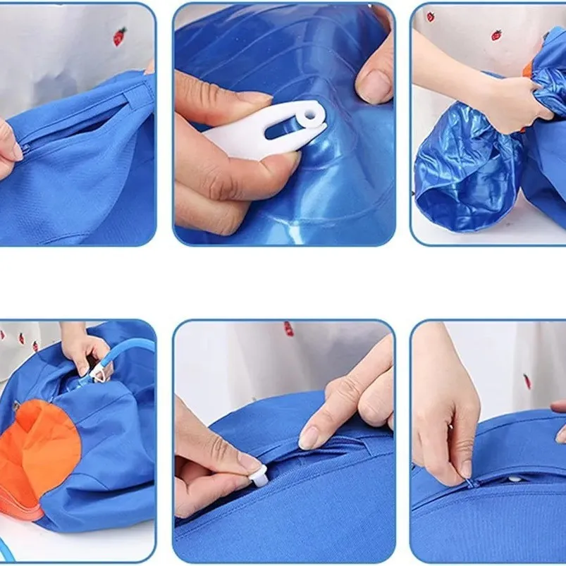 Juguete inflable para perros grandes: bola exterior pastoreo masticable - imagen 4