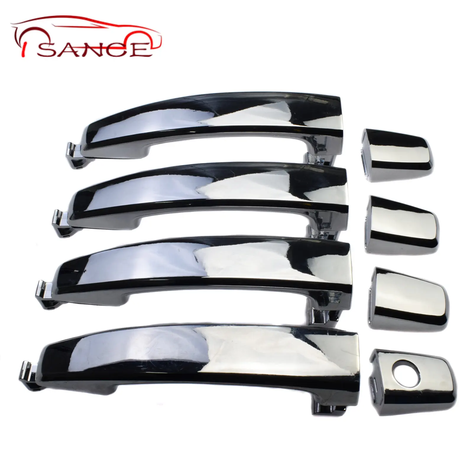 Chrome  Door Outer Handle Covers 96468266,96468306 For Chevrolet Captiva Sport/Aveo/Saturn 2007-2015