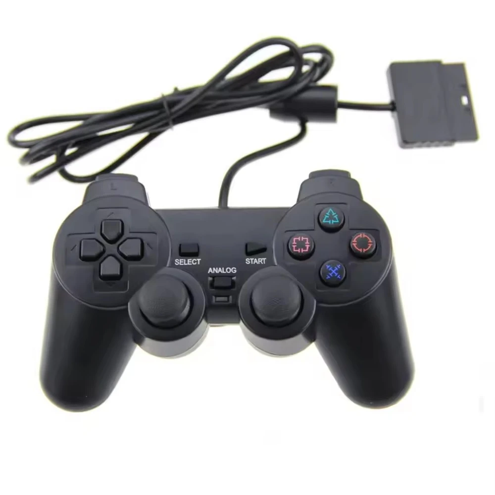 controle-de-jogo-com-fio-para-ps2-joystick-com-vibracao-para-playstation-2-controle-de-jogo-ps2