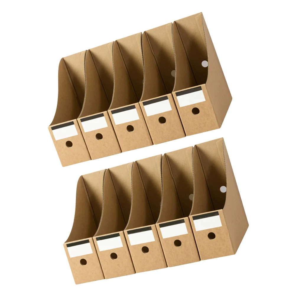 

10Pcs Office Files Holders Exquisite Craftsmanship Multi-Functional Cases Suitable for Home School Conference Use