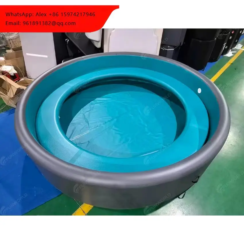 

Oem/Odm Dwf Inflatable Children's Pvc Drop Stitch Outdoor Portable Swimming Pool With A Seat Cushion