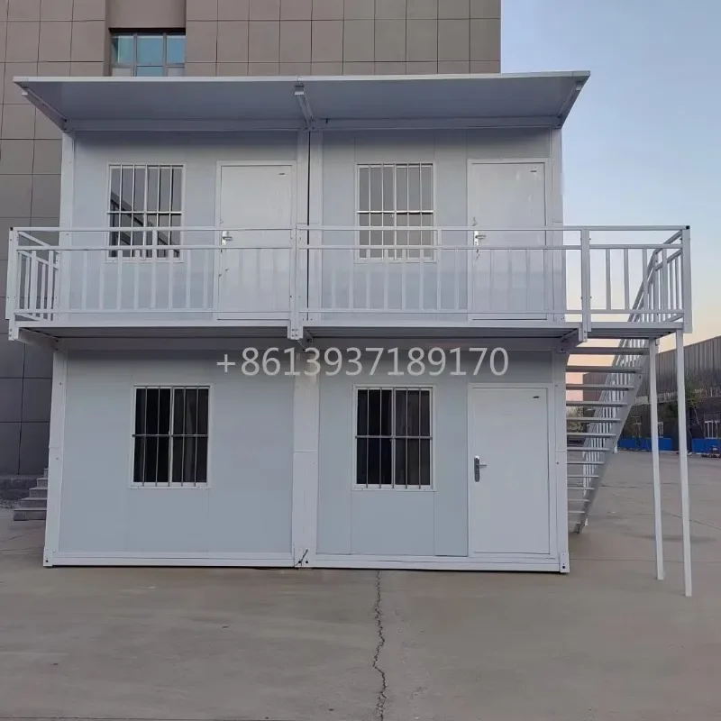 Luxury Model Container House Prefab Combination Shipping Home 1 Bedroom 1 Kitchen Detachable 20ft Container Bathroom Units