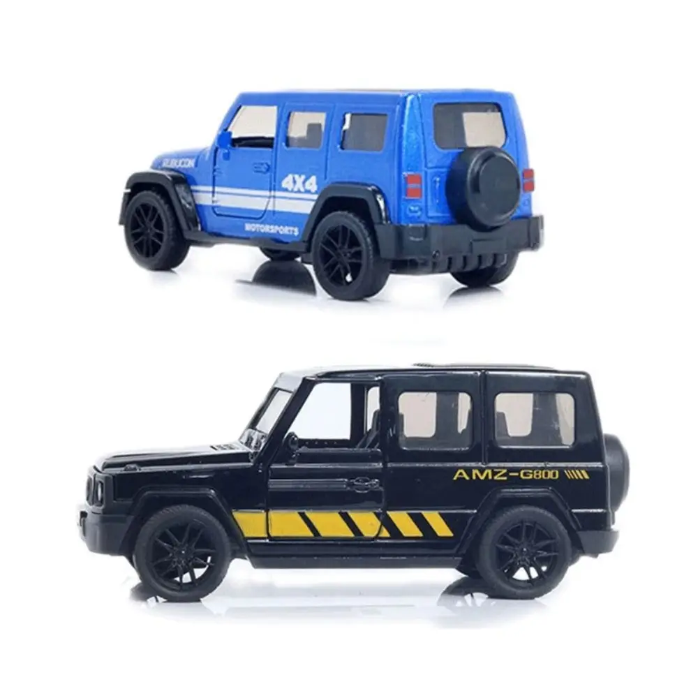 1:43 Legering Jeeps Wrangler Auto Model Simulatie Off-Road Voertuig Terugtrekken Auto Decoratie Ornamenten Collectie Speelgoed Voor Kinderen