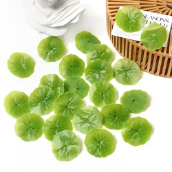 10/20/50Pcs Artificial Lotus Leaf Flowers Heads 6cm Fake Flowers For Home Decor Wedding Decoration DIY Garland Craft Accessories