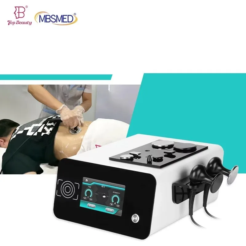 Professional 448KHz RF Technology Pain Relief Stainless Steel Treatment Head Portable Desktop Tecar Therapy Machine