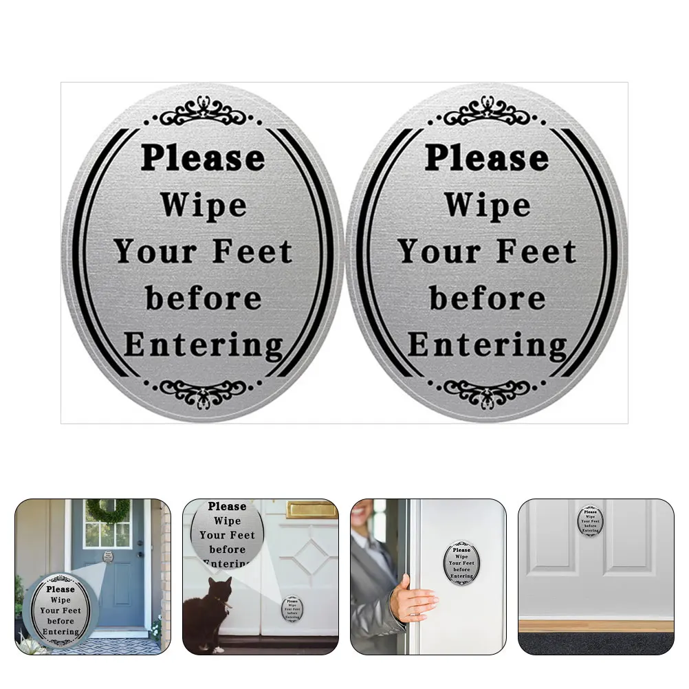

inside Waterproof and Oil-proof Stickers Door Signs The for Office Staff Calling