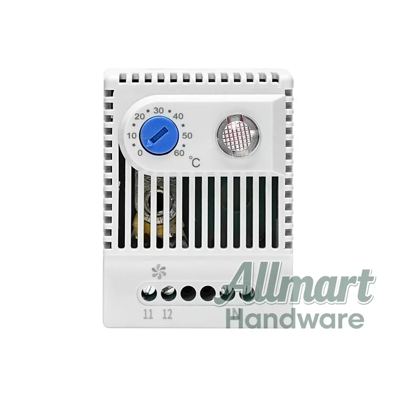 Intelligent temperature controller for distribution box, adjustable temperature controller for air conditioning cooling fan