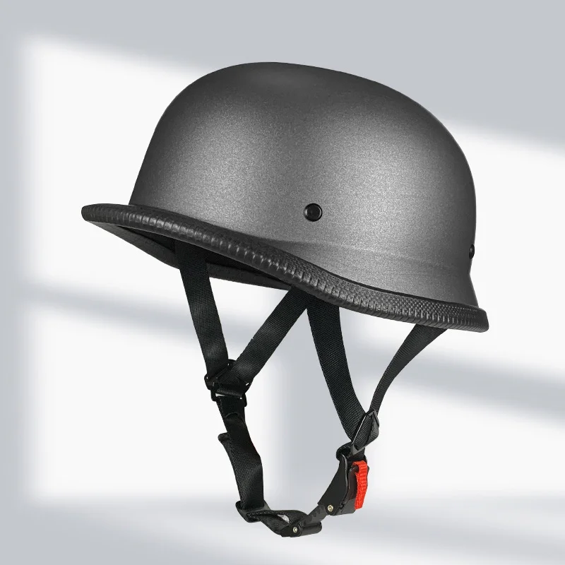 

German Original Military Steel Helmet Retro Riot Fan Design for Harley Locomotive Enthusiasts