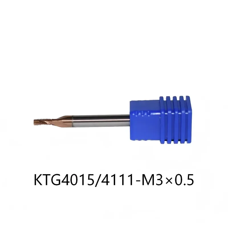 KTG4015/4111-M3-0.5 4111-M5-0.5 4111-M5-0.8 CT Carbide Thread Milling Insert Solid Carbide Thread End Mill