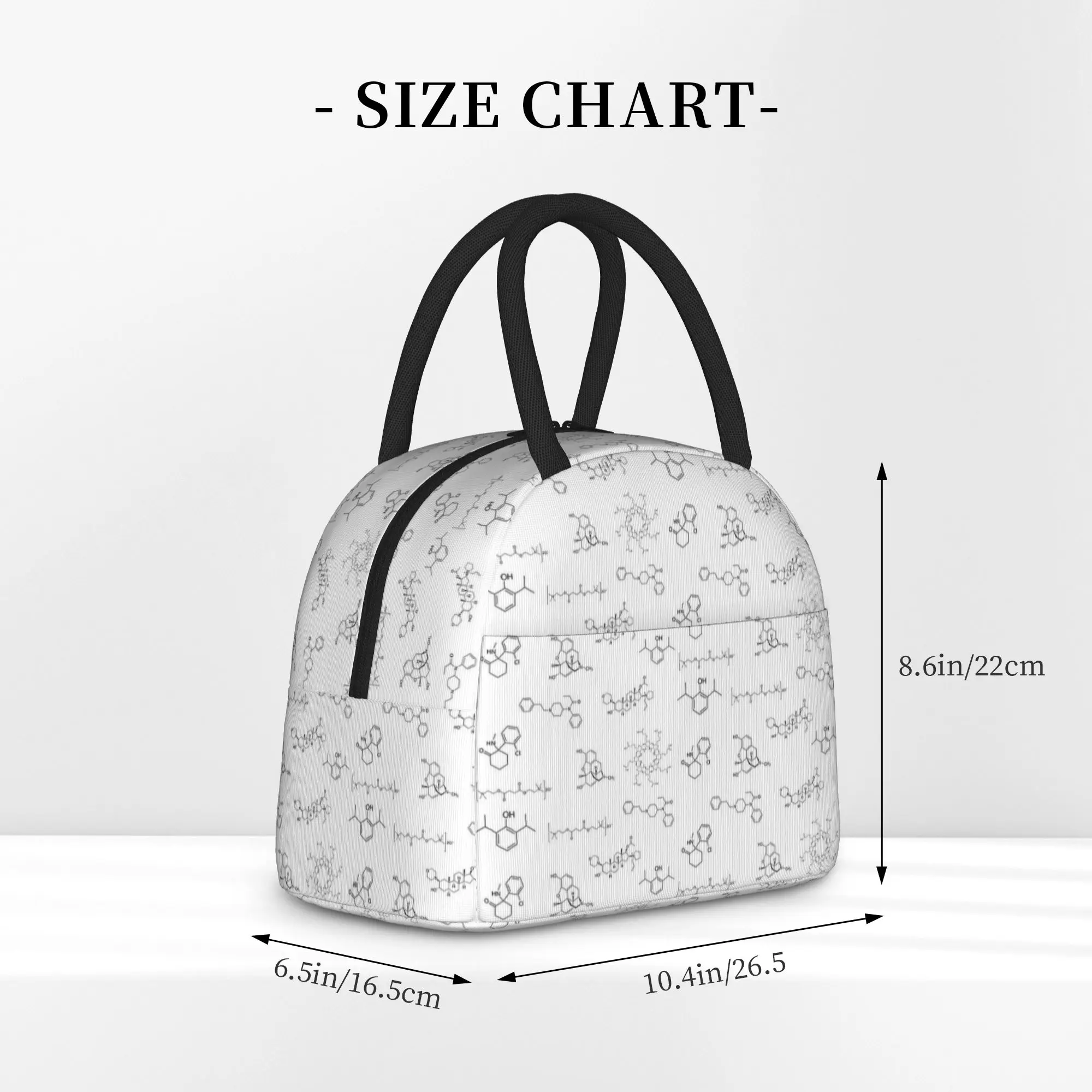 Anesthesia Anesthesiology Structure Tote Insulated Lunch Bag Anesthetist Handheld Bags Reusable Thermal Cooler Large Bento Box