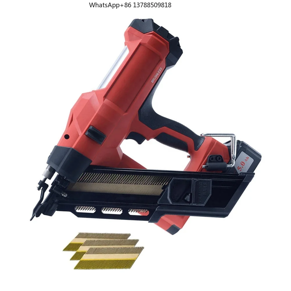 

Промышленный аккумуляторный гвоздезабиватель для каркасных работ 34 градуса, 3 1/2 дюйма, DCFN110-3490