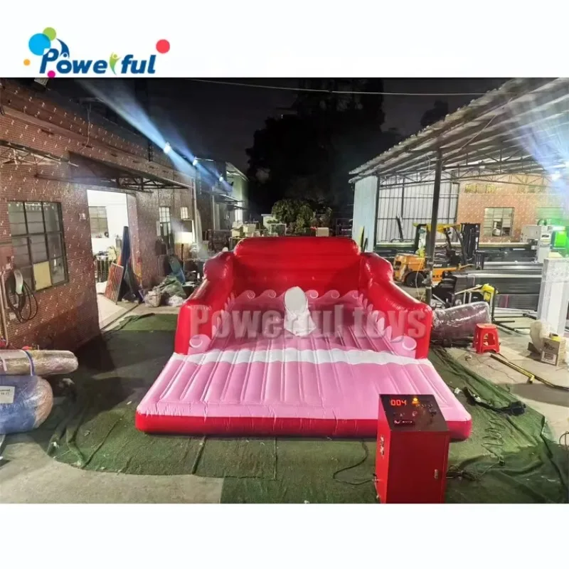 Outdoor Kids Adult Sport Game Inflatable Surfing Electric Rodeo Mechanical Surfboard With Wave