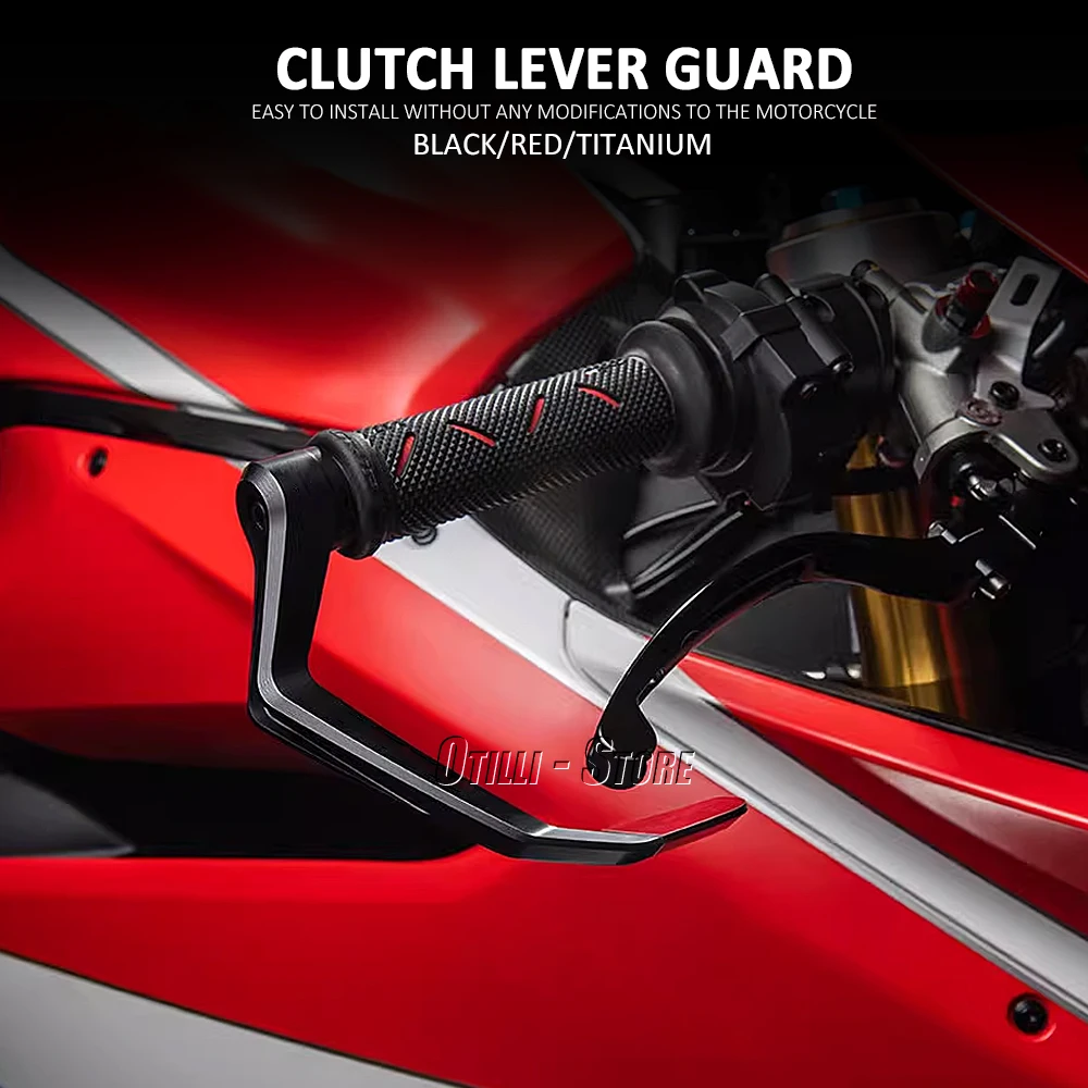 Motorcycle CNC Brake Clutch Levers Guard Protector For DUCATI PANIGALE V4 S SP Panigale V4SP Panigale V4S Handle Bar Grips Guard