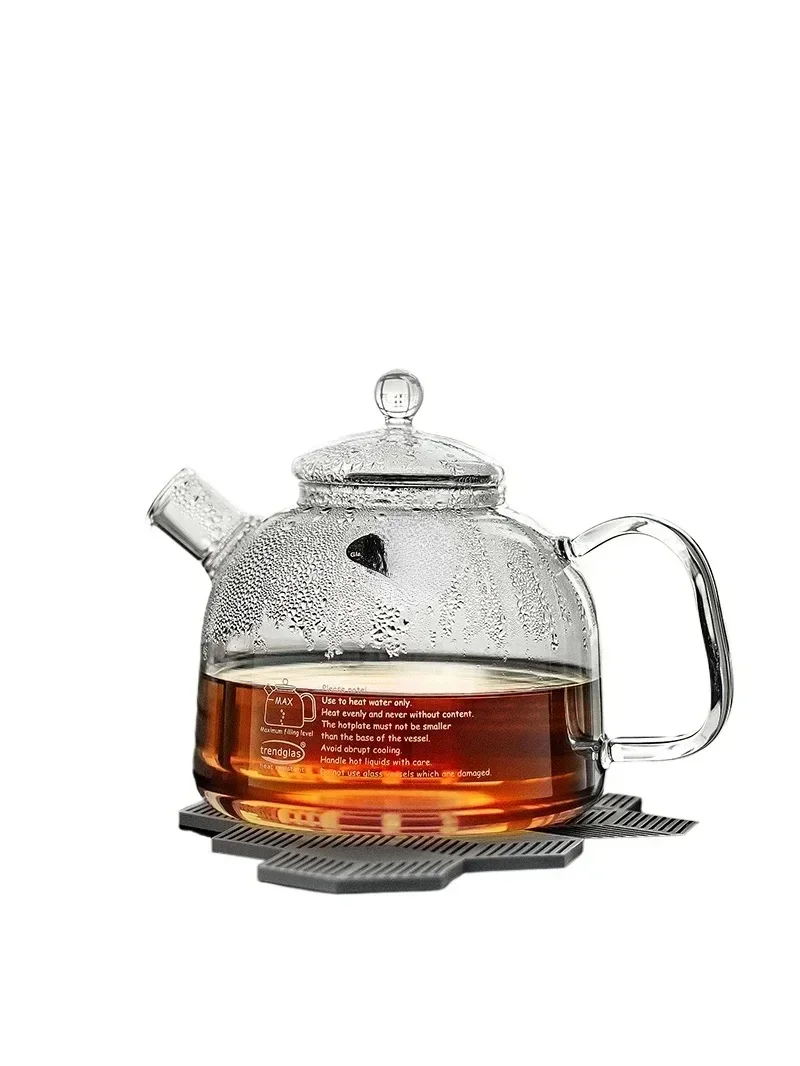 

Open flame boiling, heat-resistant glass tea brewing kettle, high borosilicate fruit tea