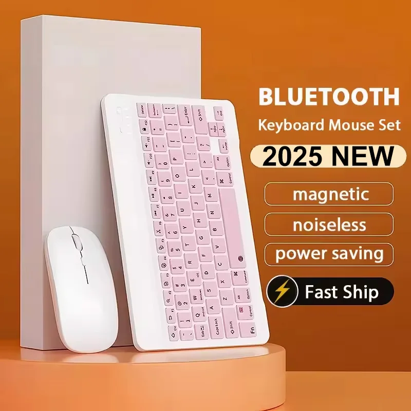 

НОВАЯ беспроводная клавиатура-мышь PAD Bluetooth для IOS, Android, Windows, планшета для iPad Air Mini Pro, большой аккумулятор с длительным сроком службы