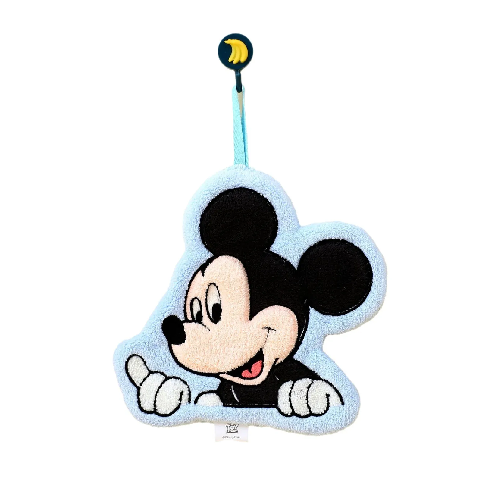 Miniso 正規品 ディズニー コーラルベルベット ハンドタオル 吊り下げ キッチン雑巾 ハンカチ 小タオル ミッキー スーパーマーケット かわいい ギフト