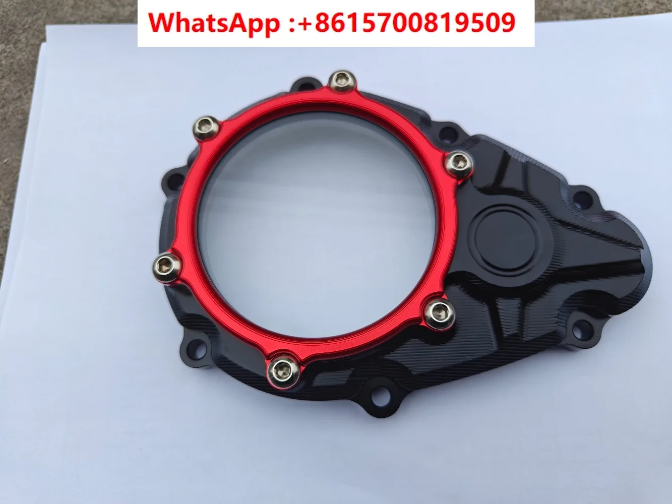 450RR Modified Transparent Clutch Cover Motor Cover Motorcycle Transparent Side Cover Modification