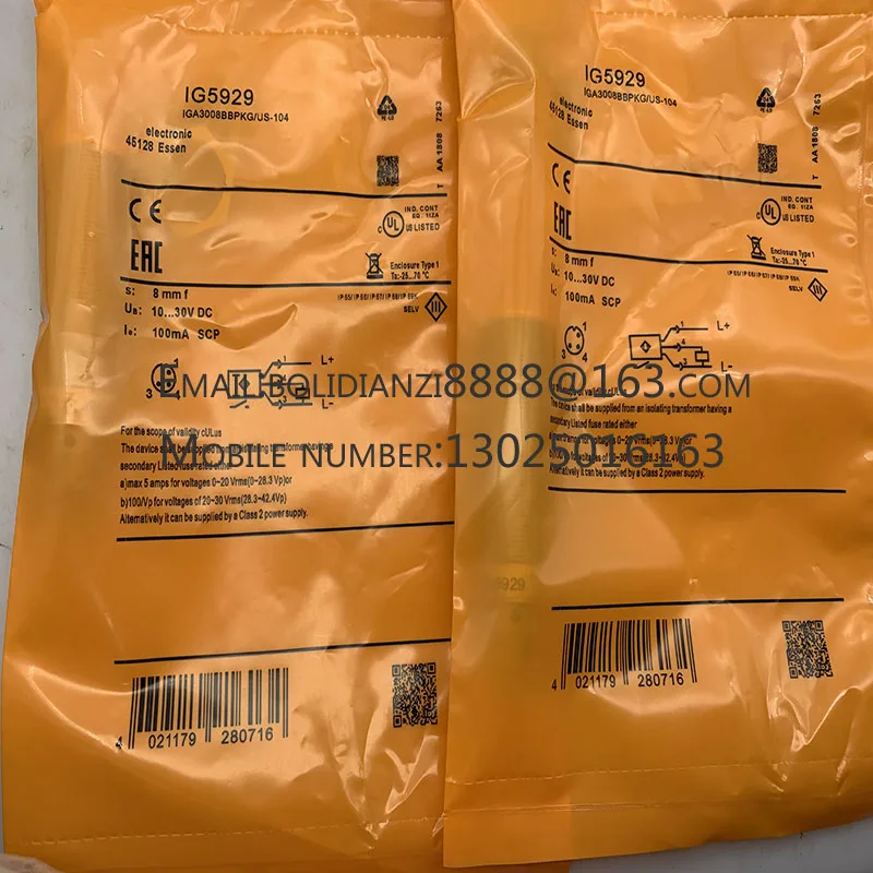 

The brand-new original sensor IG5952 IG5954 in stock