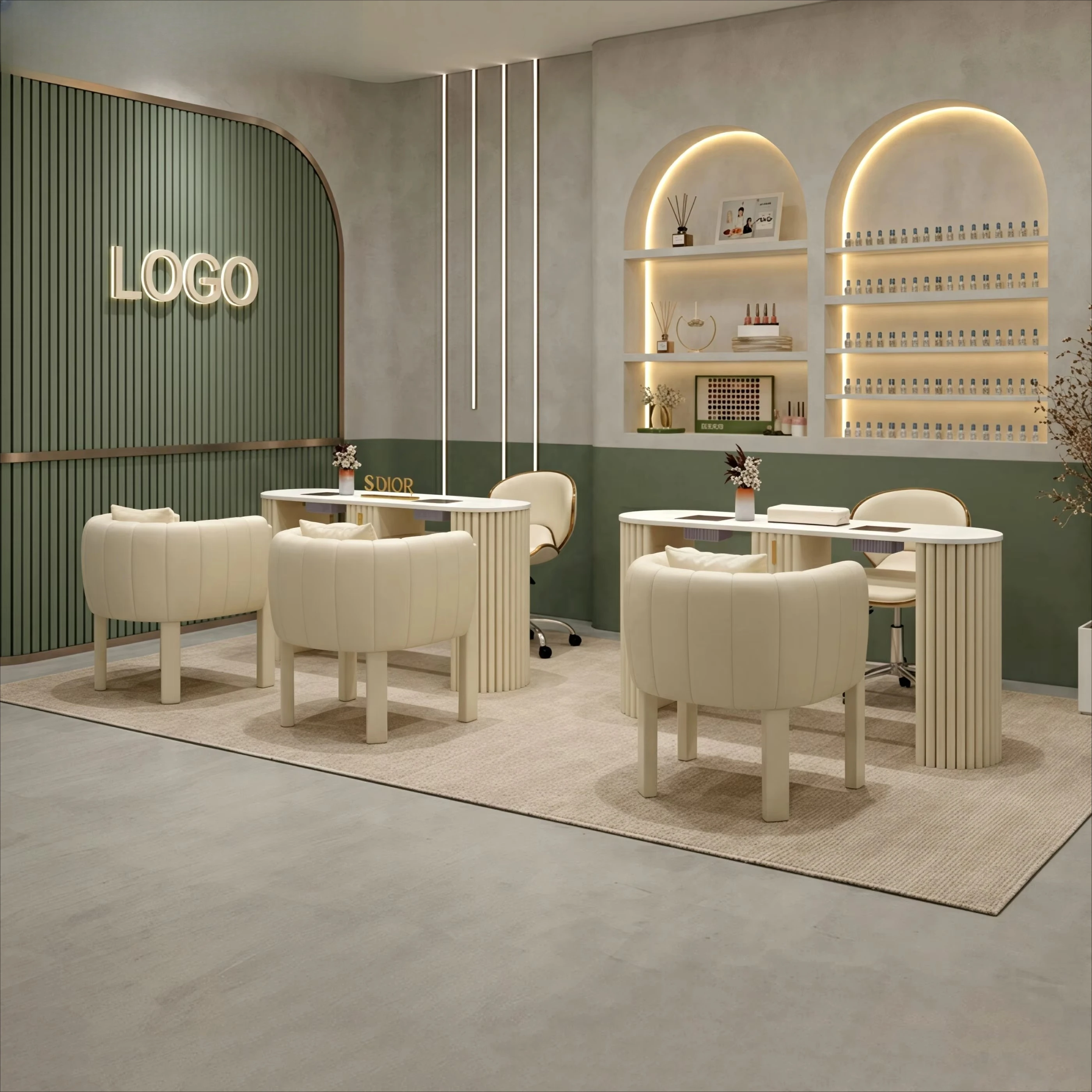 Luxury Nail Table Manicure Salon Simple Commercial Economy Leather Nails Table And Chair Set Nail Salon Furniture Manicure Table
