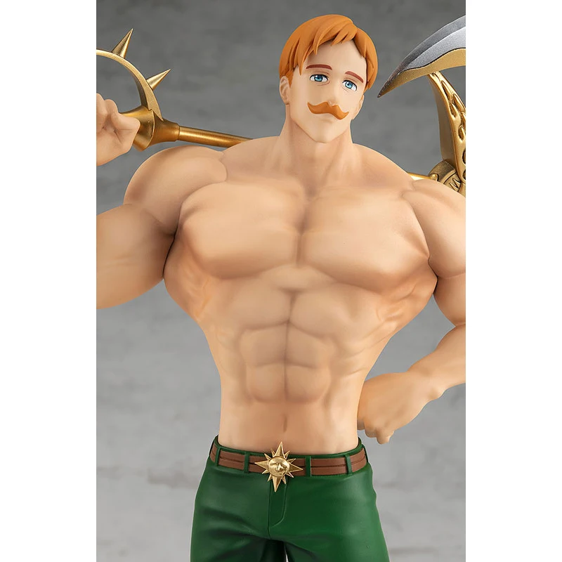 Original GSC POP UP PARADE The Seven Deadly Sins Angry Judgment Escanor PVC 23CM Action Figurine Toys Model Dolls Ornament Gifts