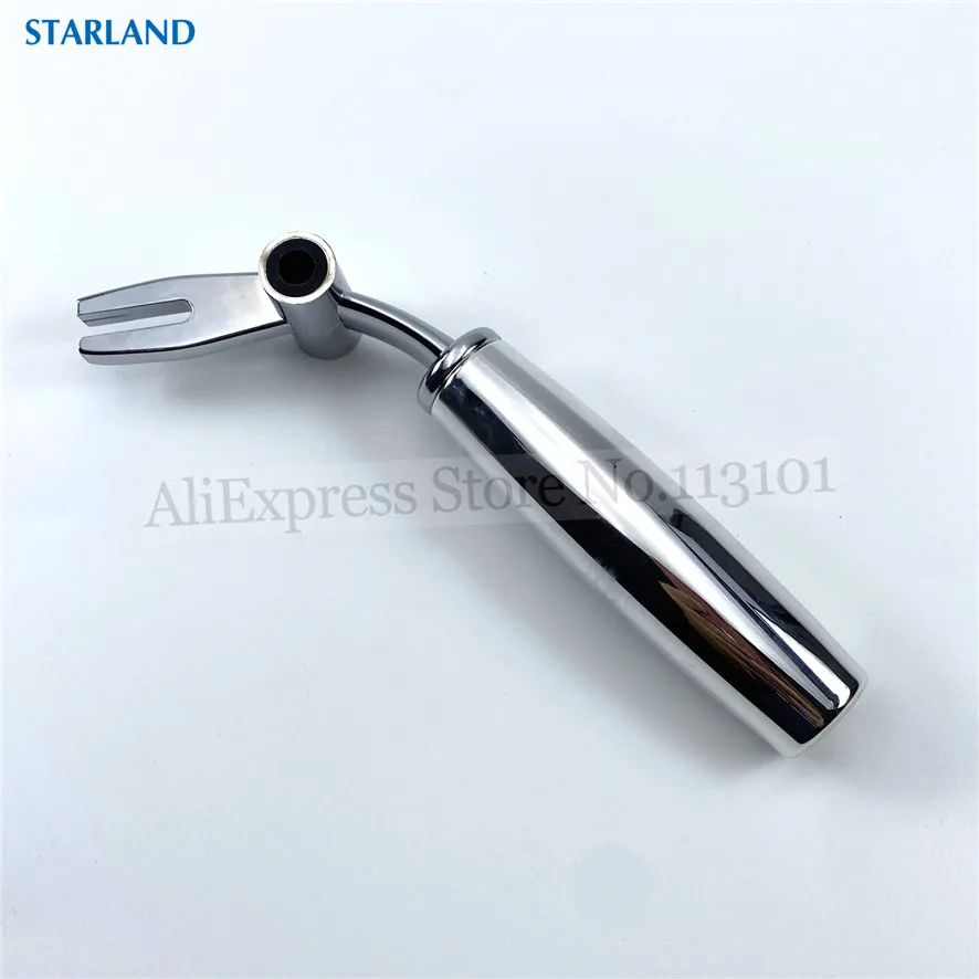 مقبض معدني رافعة قطع الغيار ، فضي اللون مقبض المناسب من MK BJ لينة تخدم آلات الآيس كريم ، 1