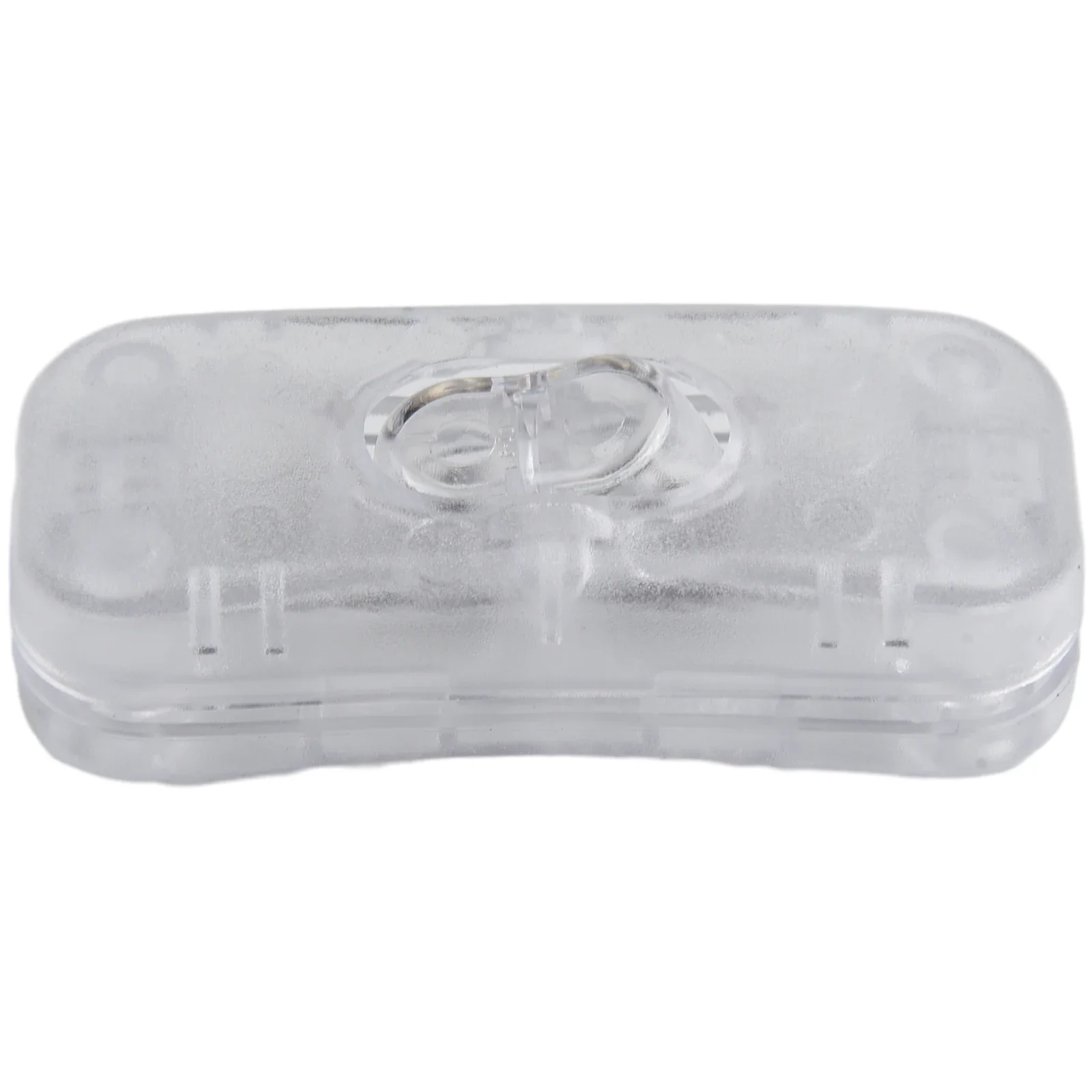 Rocker Switch In Line Switch Bedside Lamp Switch For Desk Lamp Plastic Table Side Lamp 250V 2A Practical White