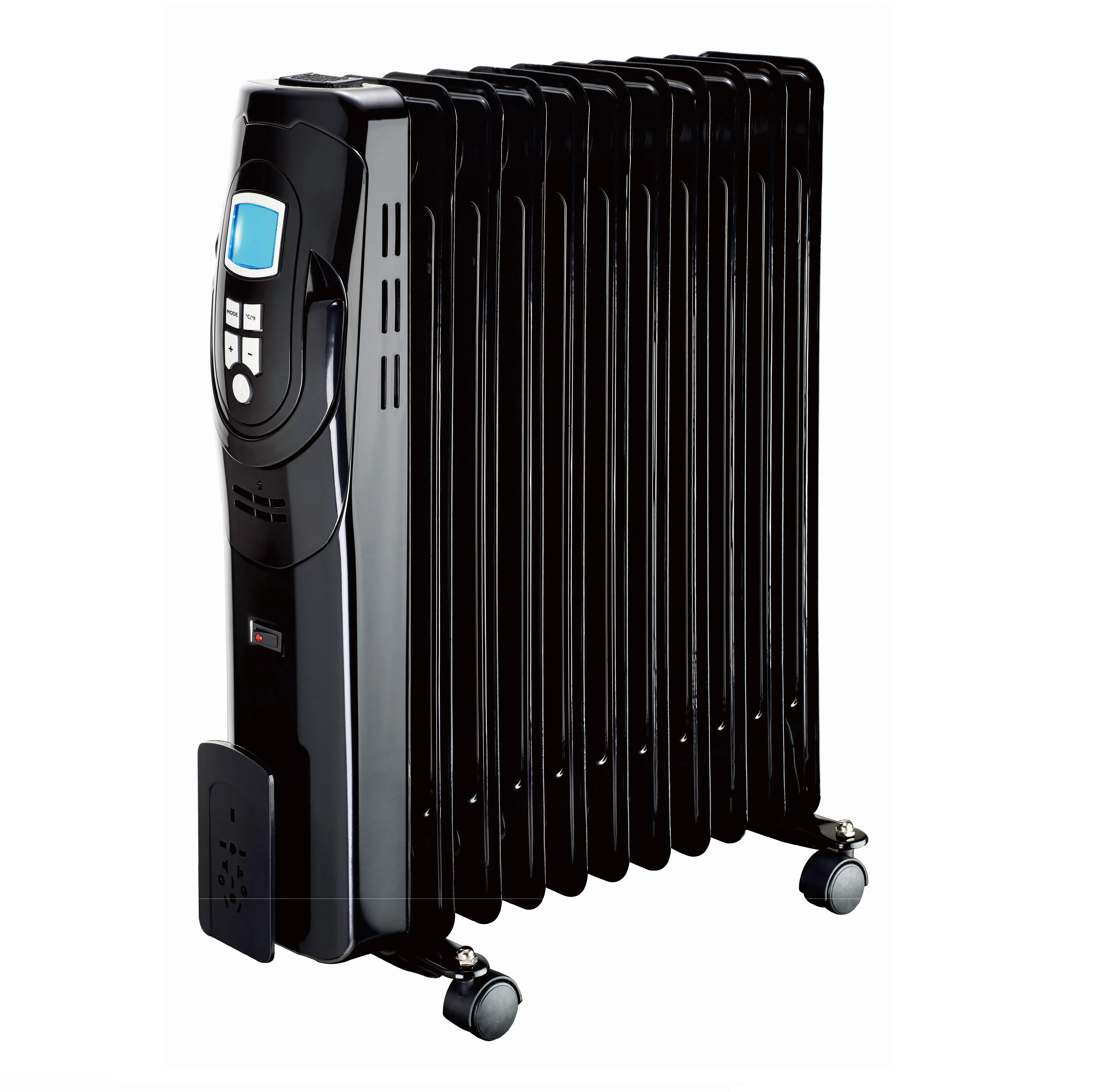 Calentador eléctrico lleno de aceite WIFI calentador de aceite pantalla LCD 24H temporizador 1000W ~ 2500W gran oferta radiador de aceite para el hogar