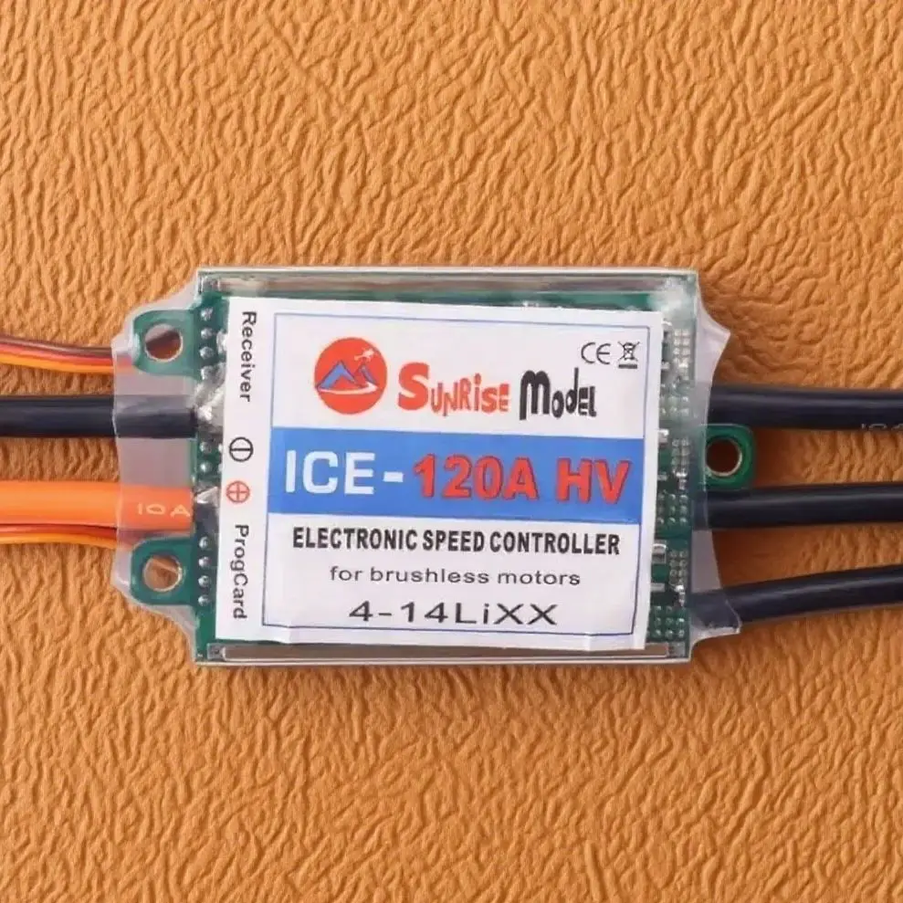

SunriseModel ICE 120A HV ESC 4-14S LiPo