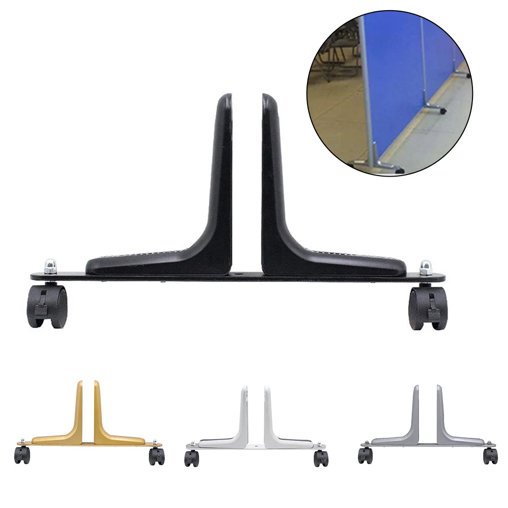 10-60 Mm Privacy Screen Protector Glass Holder Divider Infrared Heater Feet Privacy Screen Protector Movable Wheel