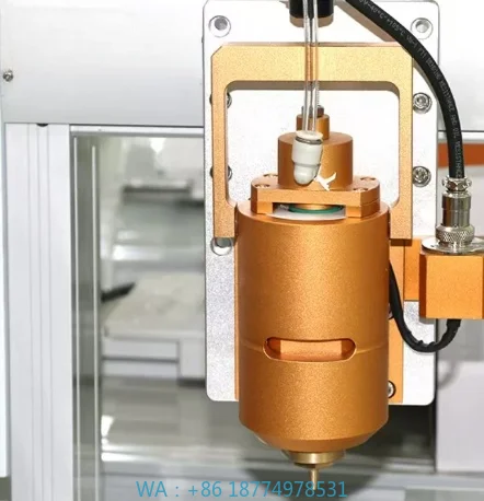 

Potting New Speaker Component Desktop GlueHot Melt Glue Machine Adhesive Dispensing Machine Glue