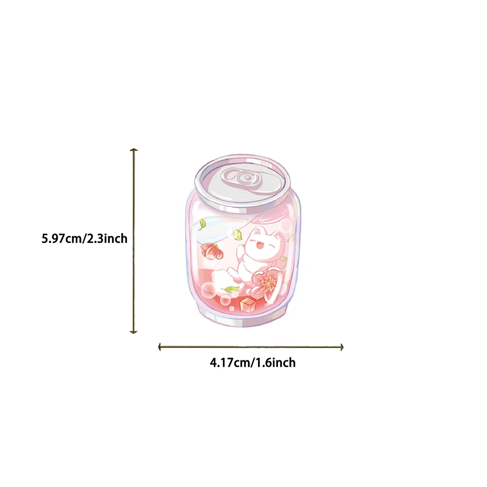 10/30/50pcs Cute INS Drink Cartoon Aesthetic Stickers Decals Laptop Fridge Phone Scrapbook Suitcase Decoration Sticker Kids Toys