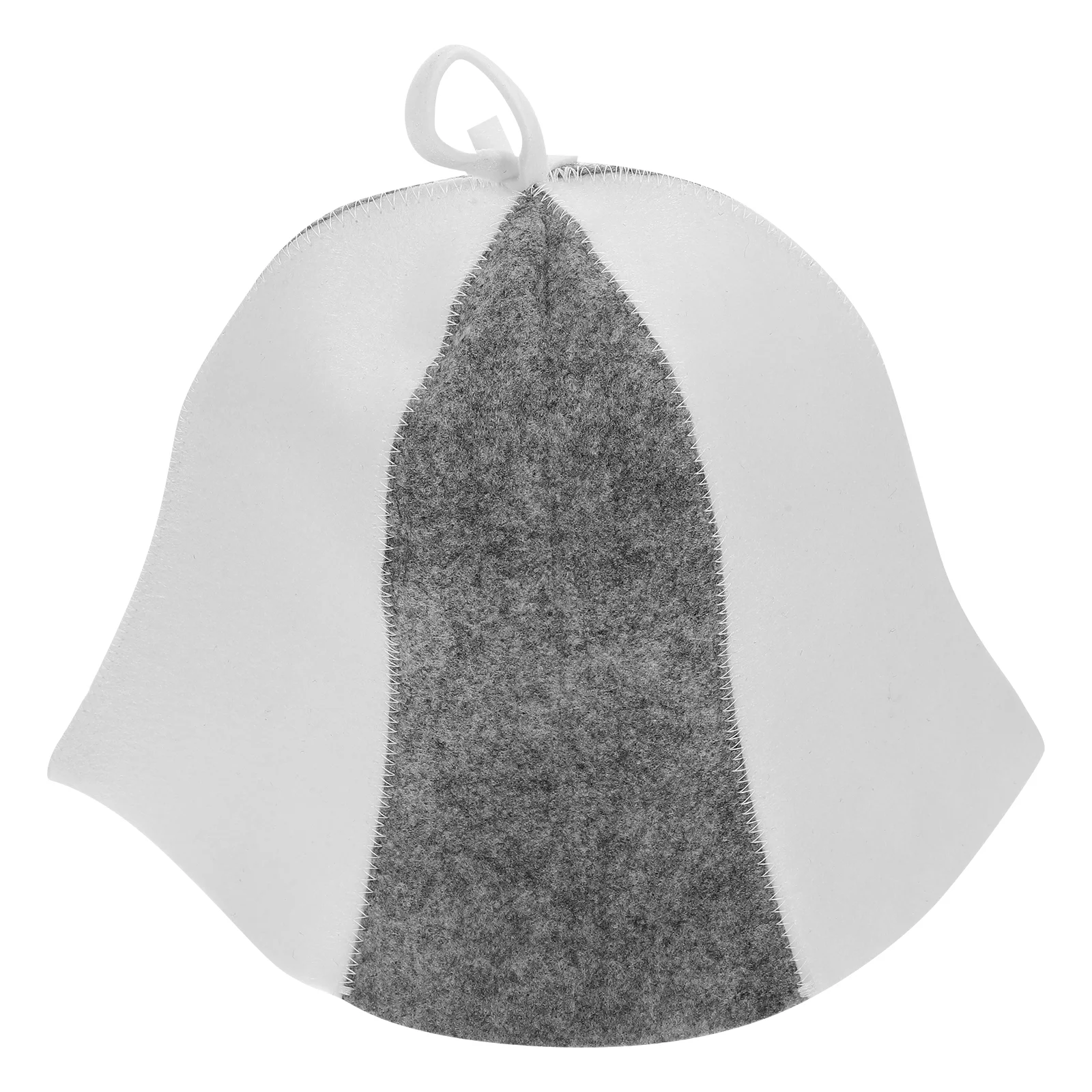 

s Felt Sauna Hat Breathable Reusable 6 Gray White Bath Cap for Women Men Spa Room Keeps Comfortable Fit
