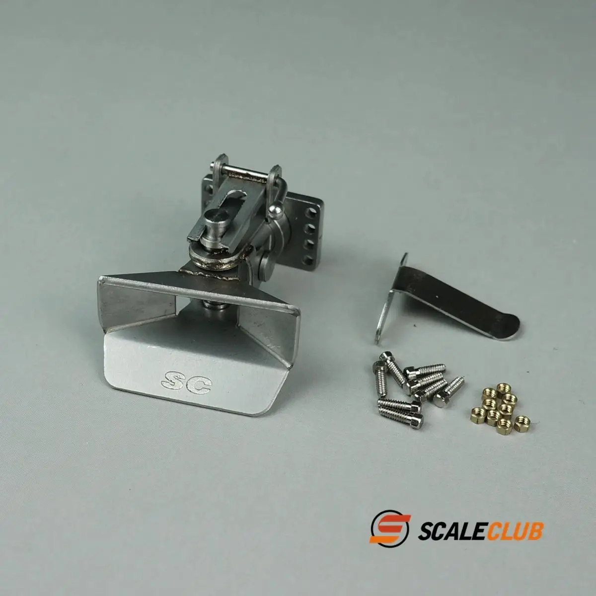 SCALECLUB 1/14 トラクタートラックヘビートラクタートラックマッドトラックトレーラーシミュレーション金属フック牽引フック装飾部品