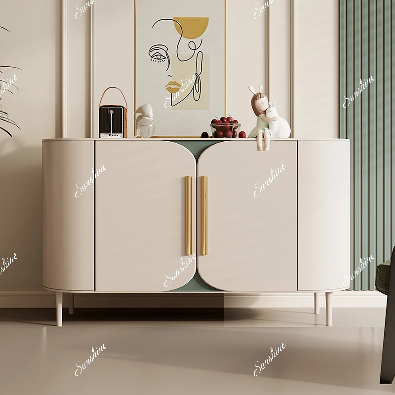 Italian  light  luxury door cabinet simple entry side cabinet