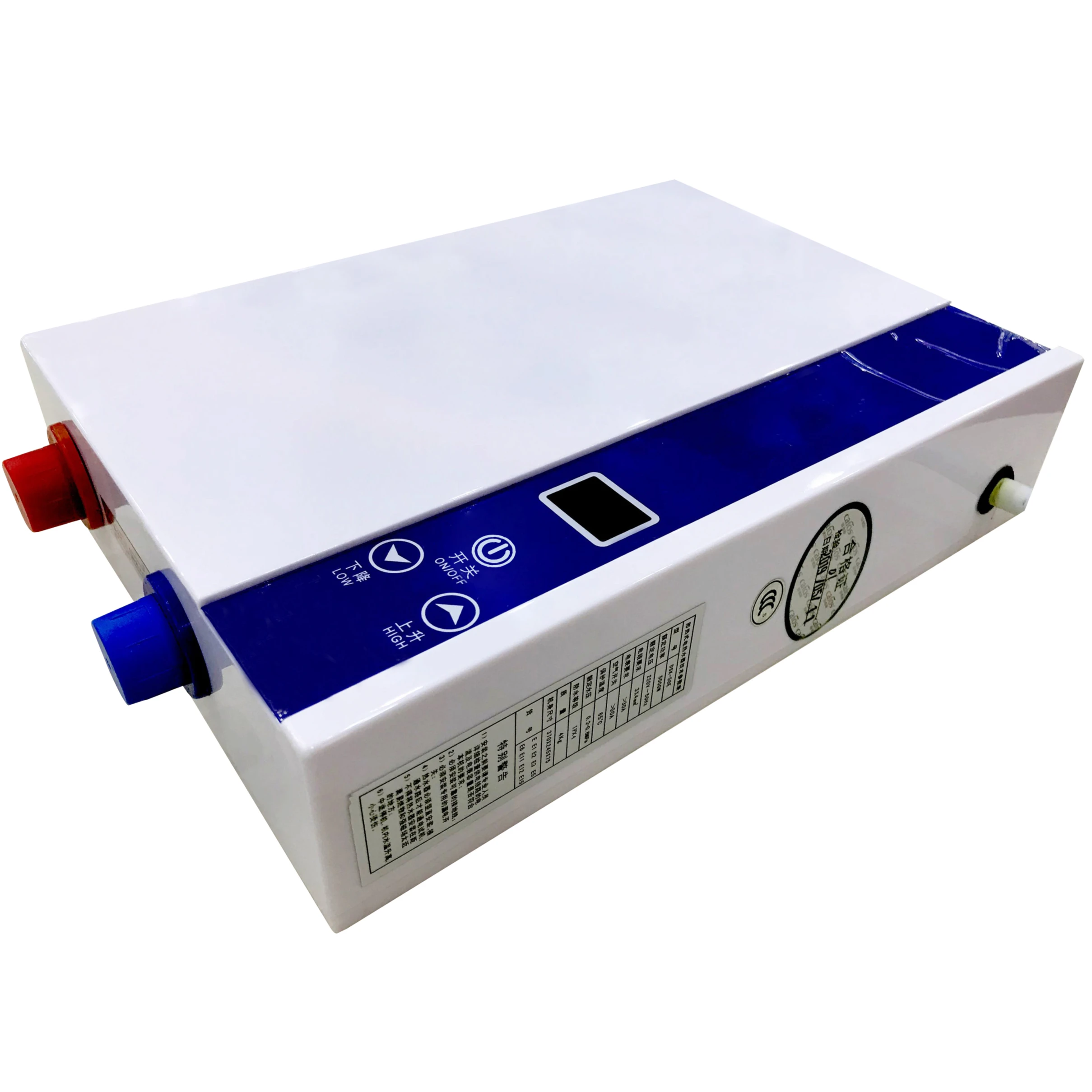 3KW-WH-DSK-E(E7)-4 230V Induction Kitchen Instant Hot Electric Water Heater Tankless Geyser