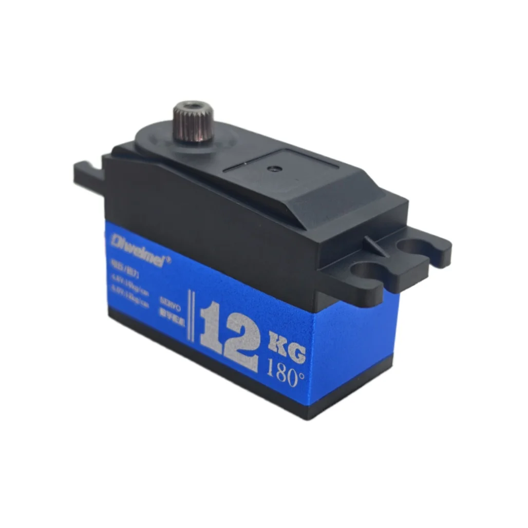 12kg 20kg Servo motors 180/270° Short Type Metal Digital Server Robot Arm Suitable for 1:10 RC Scale Remote Control Car