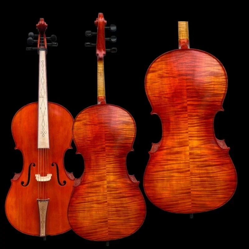 Special offer!Super excellent value Baroque style SONG maestro best cello 4/4,best Master tone