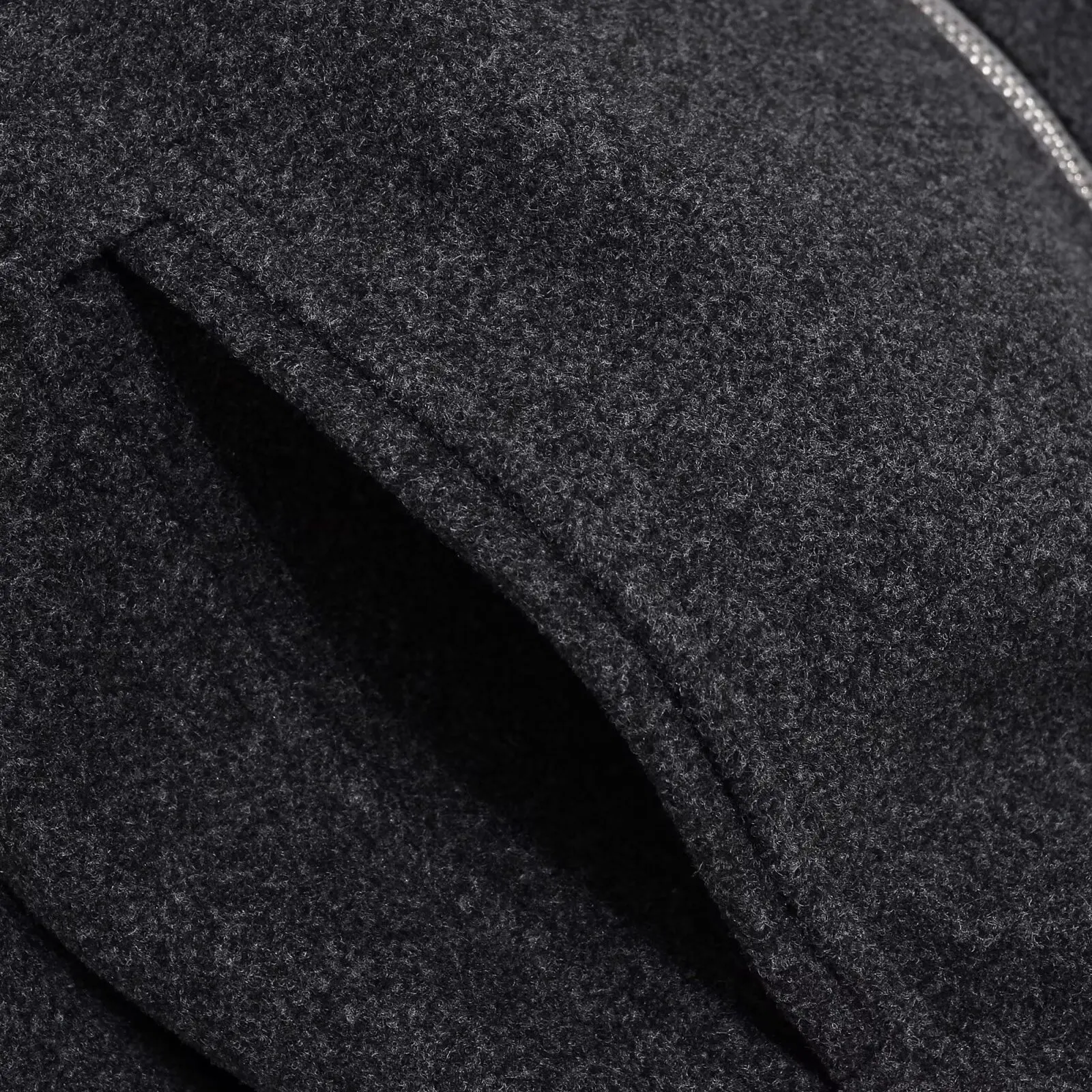 Faionable مخطط irt المرقعة الصوفية Jaet جديد الخريف الشتاء المرأة معطف دافئ طويل Sve الوجه طوق سستة إغلاق #3