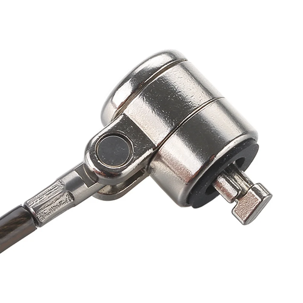 

Замок для ноутбука из цинкового сплава, устройство для блокировки ноутбука и компьютера для домашнего общежития, офиса, защита от кражи