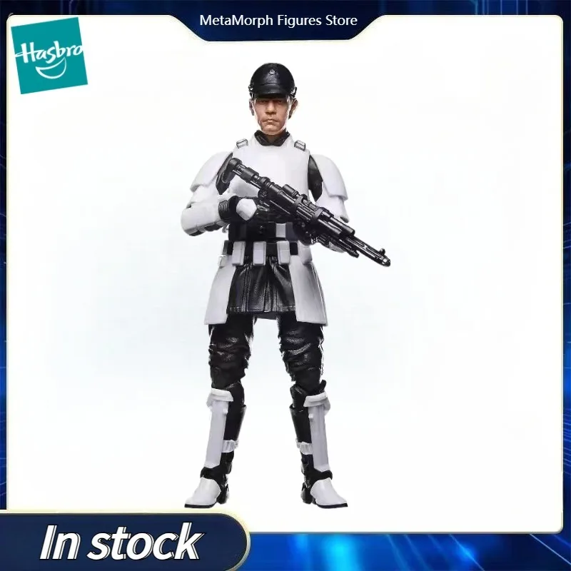 

Original Hasbro Star Wars The Black Series ISB Tactical Agent Anime Figure Toys Collection Ornaments