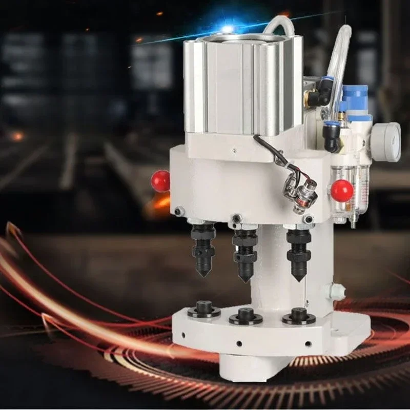 Pneumatic three-head automatic buckle machine, servo big white buckle machine, four-in-one corn machine
