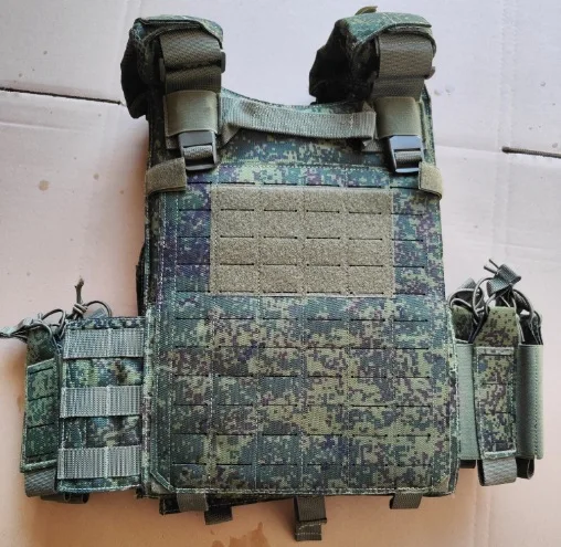 Men's military enthusiast outdoor tactical vest multi-functional nylon oxford cloth breathable