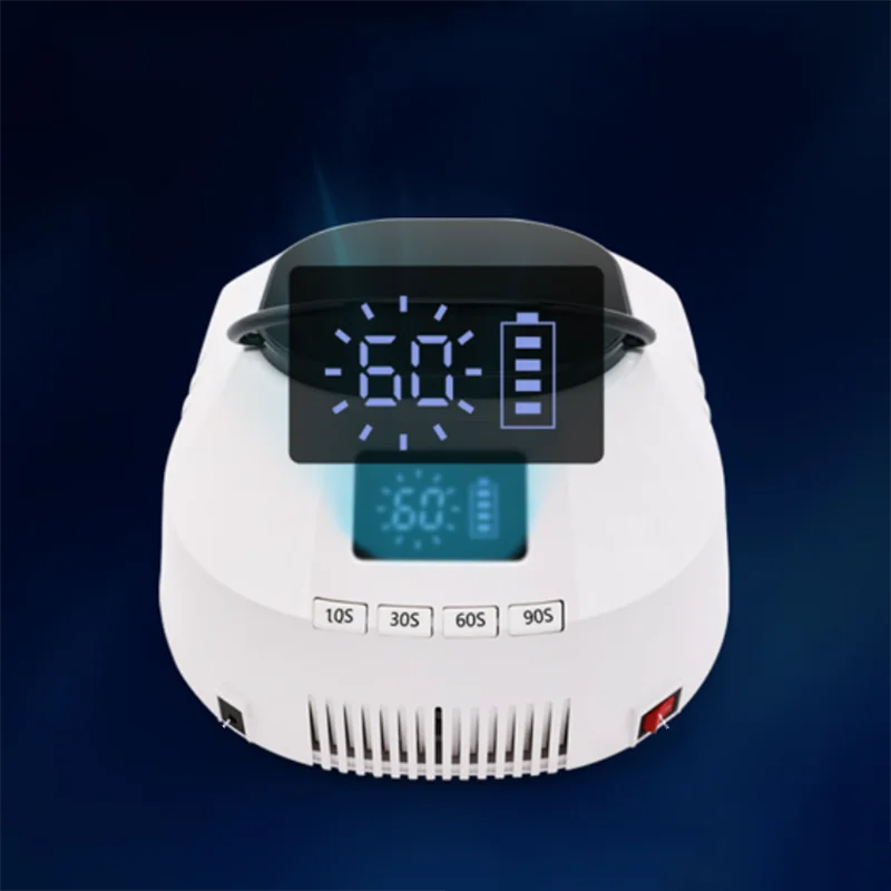 جديد 86 واط المهنية عالية الطاقة LED مسمار مصباح مع بطارية قابلة للشحن المحمولة الذكية الاستشعار مسمار مجفف لكلا اليدين والقدمين