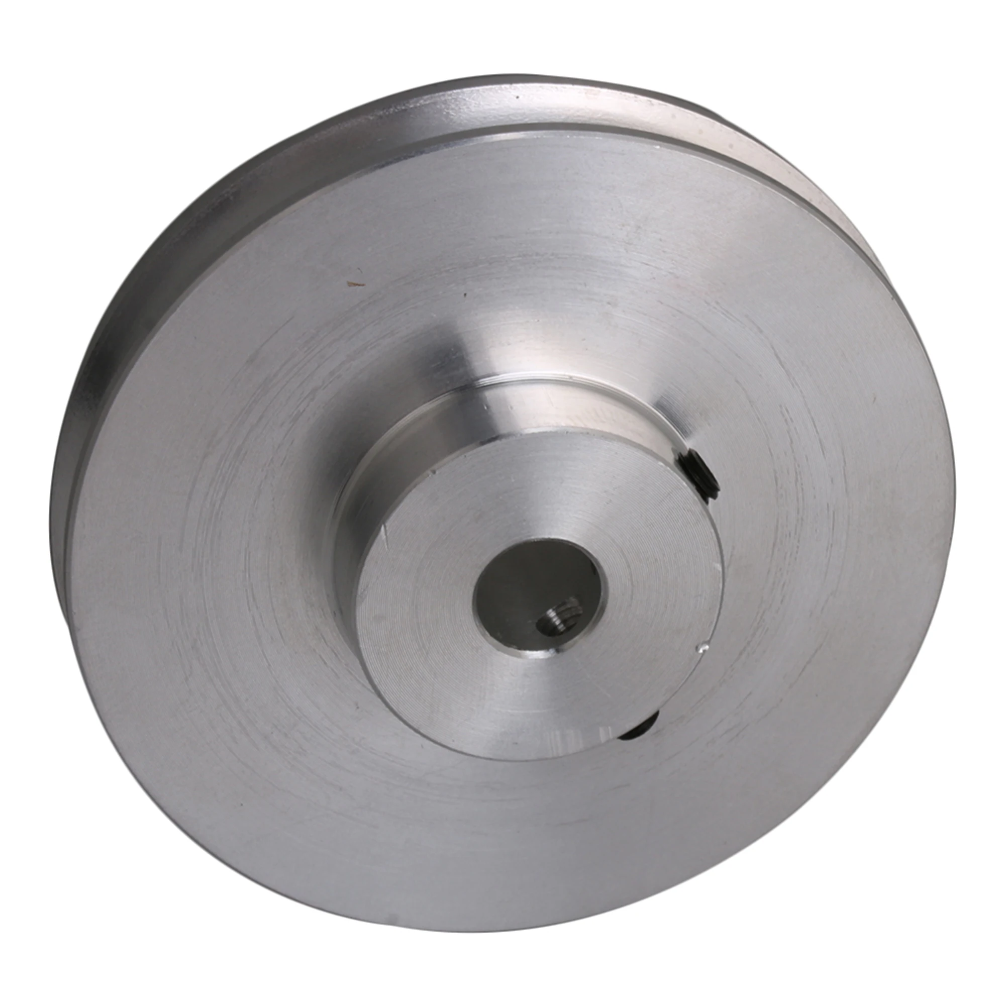 Silver Aluminum Alloy Groove Pulley 58x8MM for Milling Machine PU Belt