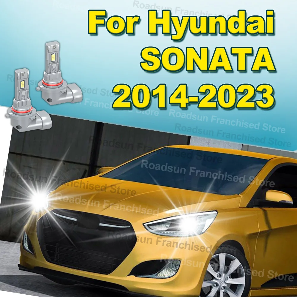 

2X автомобильные лампы для фар 180 Вт 30000LM без вентилятора для Hyundai SONATA 2014-2023 2015 2016 2017 2018 2019 2020 2021 2022