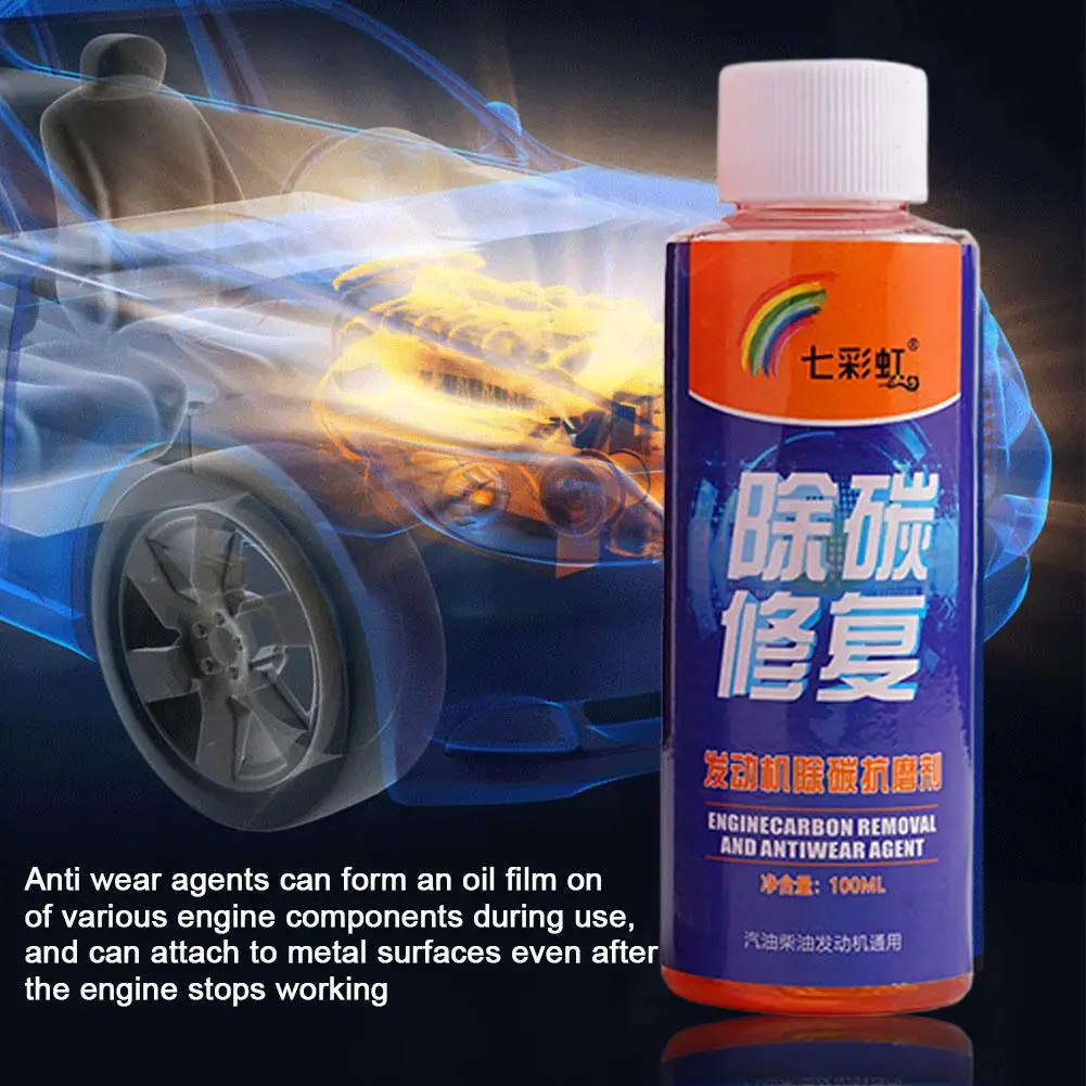 1Pc Engine Carbon Removal Repair Agent Highly Effective Engine Anti-Wear Protectant Engine Oil Noise Reduction & Anti-Shaking