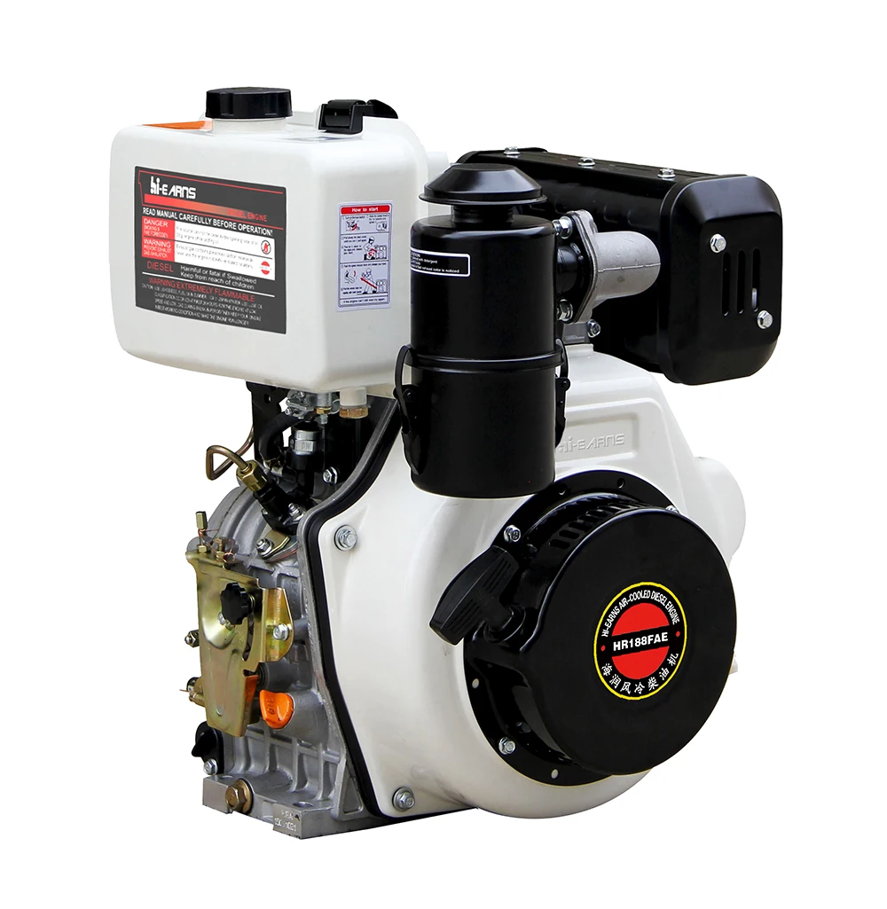 

New Model 12 HP Air-cooled 1 Cylinder Diesel Engine