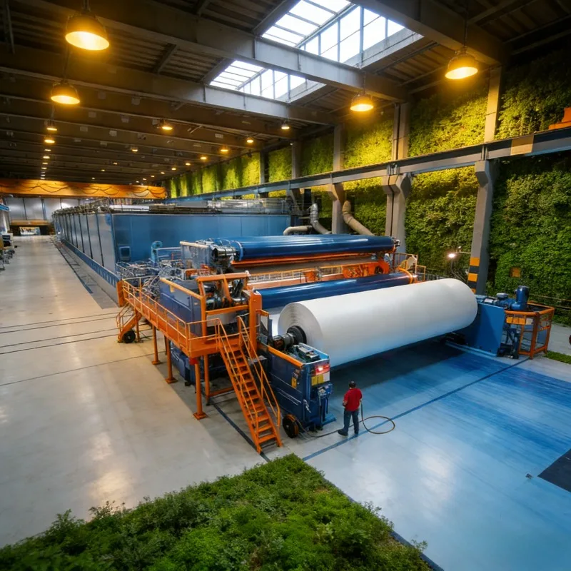Industrial Toilet Paper Roll Rewinder | Slitting Perforation Cutting Packing Line | Complete Small Roll Production Plant